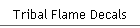 Tribal Flame Decals